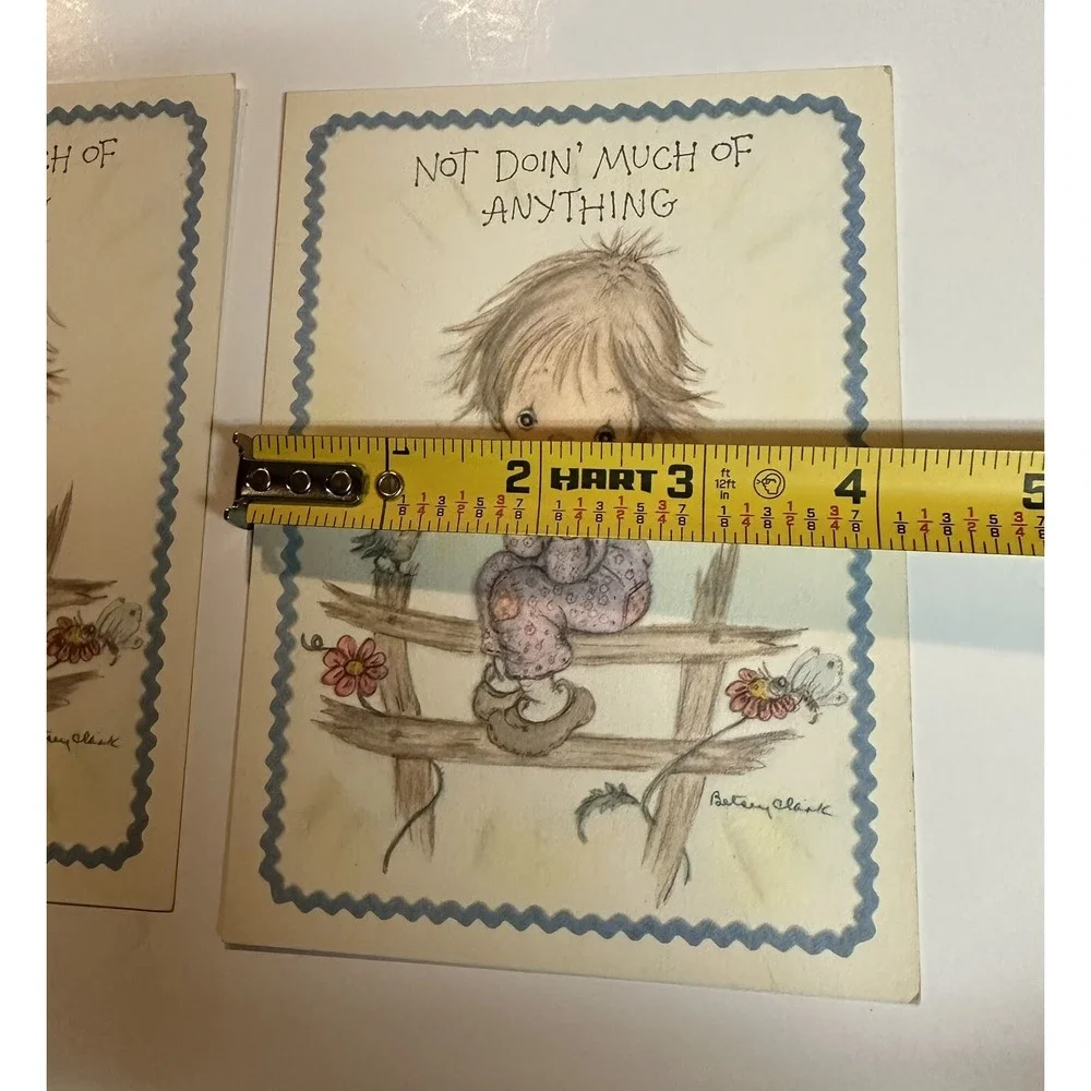 Vintage 70's Betsey Clark Hallmark Postcards 